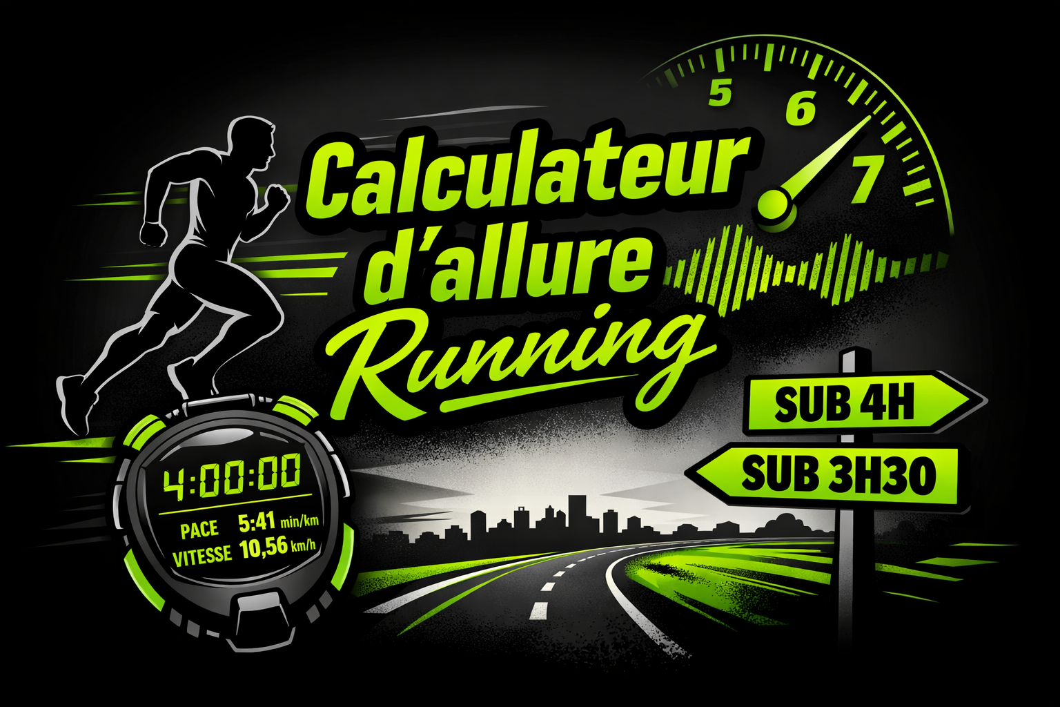 Calculateur d&rsquo;allure